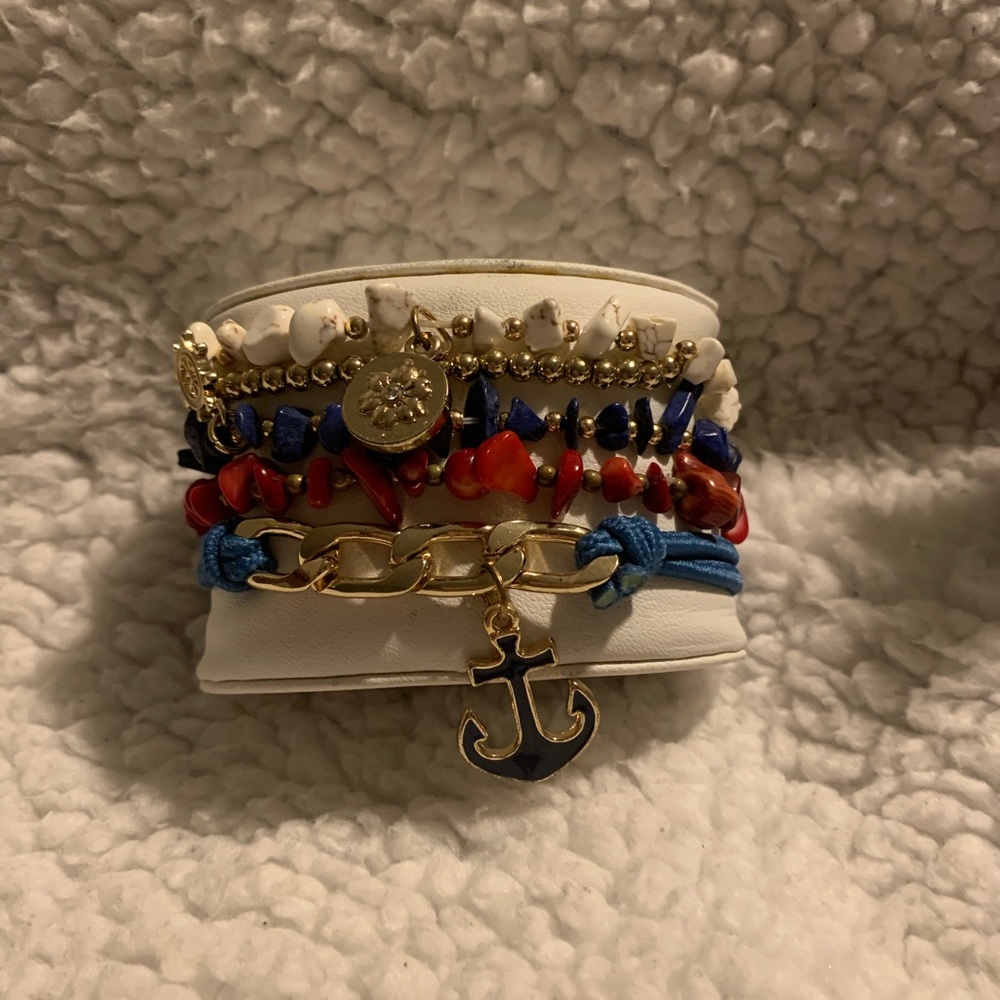 Bella Perlina Nautical Bracelet Set
